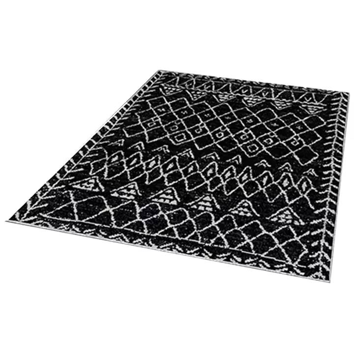 Alfombra de Poliester Estampada Lavable Antibacteriana Eco-Friendly Antideslizante 140x220cm Wellhome - 1