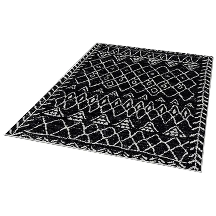 Alfombra de Poliester Estampada Lavable Antibacteriana Eco-Friendly Antideslizante 140x220cm Wellhome - 1