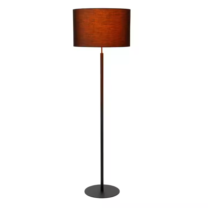 Lucide MAYA - Lámpara de suelo - Ø 45 cm - 1xE27 - Negro - 1