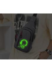 Bolsa De Pecho Para Hombres De Gran Capacidad Unisex Para Deportes Al Aire Libre Y Ocio Estilo Crossbody Monedero De Nylon - details 32