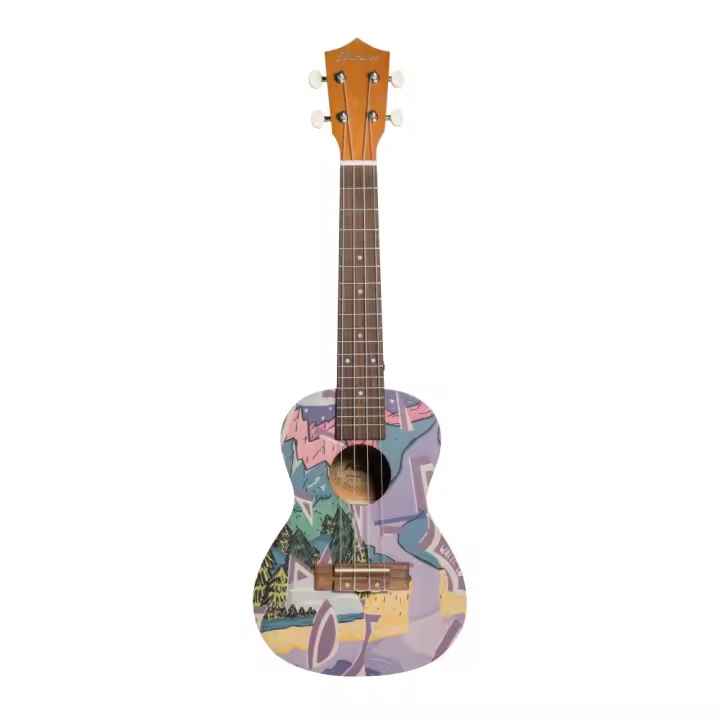 Ukelele Concert Bamboo BU23-BB Candy Bamboo - 1