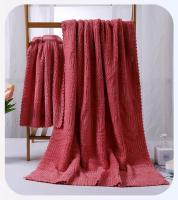 Juego De Toallas De Baño Y Toalla De Cepillo Coral Velvet Absorbe Agua Poliéster/Celulosa Originales De Guangdong China - details 1