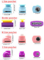 16PCS Punzadores De Artesanía Para DIY Tamaño Diferente Diseños De Arte Para Tarjetas De Felicitación Scrapbooking - details 2