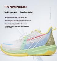 Zapatillas De Baloncesto Para Hombres Transpirables Antideslizantes Absorbentes De Impacto Ligeros Con Suela Suave Y Luz Deportivas Para Estudiantes - details 6