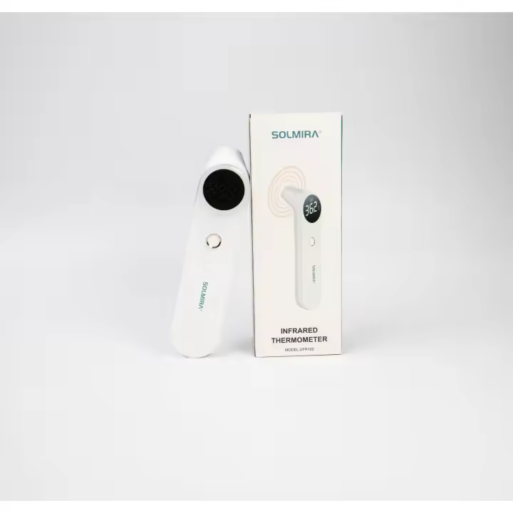 Termómetro Infrarrojo de Frente y Oído sin Contact, Medición Instantánea, Alta Precisión, Apto para Bebés, Niños, Adultos y Objetos - 1