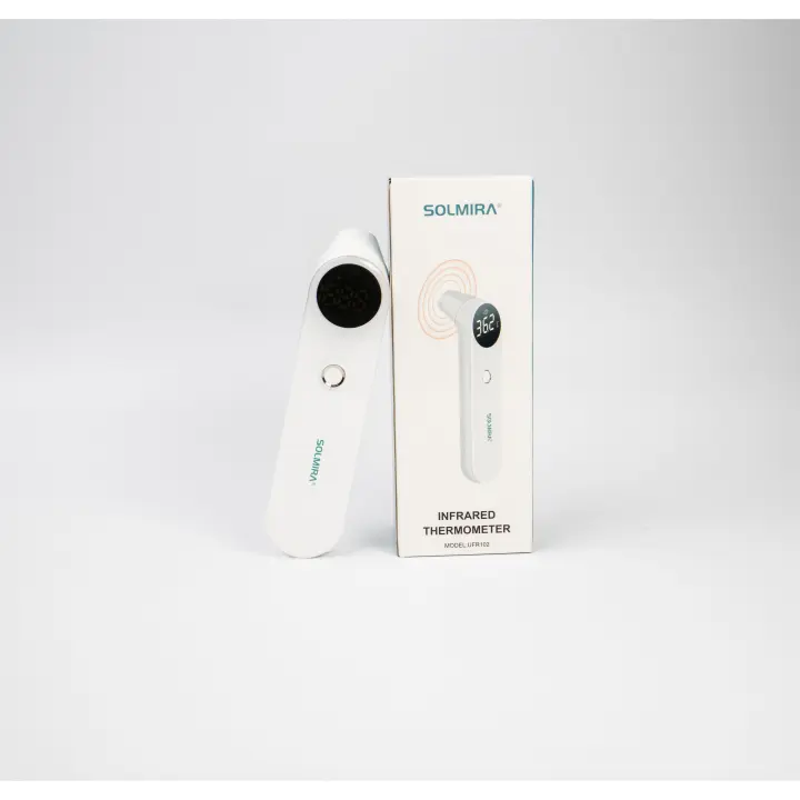 Termómetro Infrarrojo de Frente y Oído sin Contact, Medición Instantánea, Alta Precisión, Apto para Bebés, Niños, Adultos y Objetos - 1