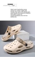 Zapatos con tirantes para hombre, zapatillas de Suela Gruesa antideslizantes y antiolor que augmentan la altura USAR al aire libre en verano sin frotar Los Pies, sandalias de alta gama - details 5