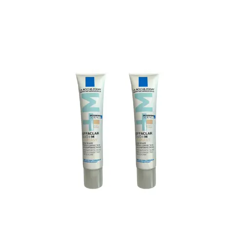 Effaclar Duo + M  UNIFANT DUPLO Triple Tratamiento Corrector Imperfecciones Color Light Shade, 40ml,La Roche-Posay - 1