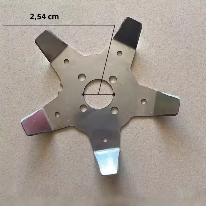 Hoja De Cortacésped Para Motosierra Eléctrica Herramienta De Jardín Cuchilla Recta Para Trimmer De Hierba Accesorio Universal De Repuesto - 1