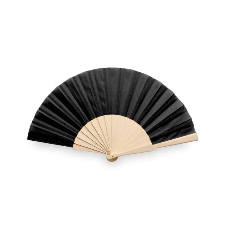 Abanico de 16 varillas de Madera FOLKLORE SEVILLA Negro - Envío Rápido — oferta en Miravia