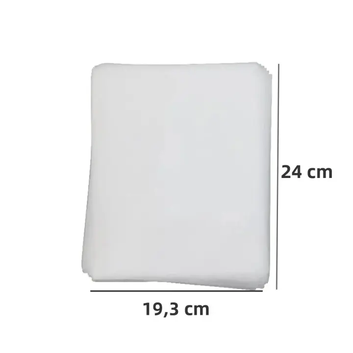 Filtro De Papel Para Vacío En Uñas Blanco Coleccionador De Polvo Ultrafino Limpiador No Tejido De Algodón Para Manicura - 1