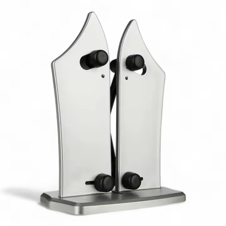 Afilador de cuchillos manual profesional de tungteno afila y pule para todo tipo de cuchillos, fácilmente, universal - 1