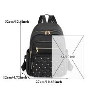 Mochila Grande Para Viajes Para Hombres Y Mujeres Estudiante De Colegio PU Mochila De Viaje De Alta Calidad Con Bolsillos Internos Y Externos Sistema De Almacenamiento Cómodo - details 5