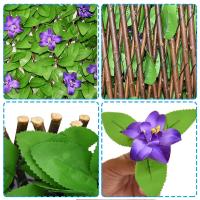 1PC Valla De Privacidad Expansible Para Balcones Y Jardines Decoración De Pared Con Hiedra Artificial Estilo Elegante Para Jardín Y Escenario Exterior - details 8