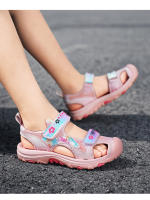 Sandalias De Verano Para Niñas Antideslizantes Transpirables Con Suela Deporte Suave Bajo Colisión Prevenido Ligero Para Playa - details 3