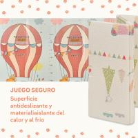 MS Fancy - Alfombra de Juegos para Bebé 180x200 cm - Doble Cara, Tapete Muy acolchado (1.5 cm Grosos), Plegable y con Bolsa de transporte - details 3