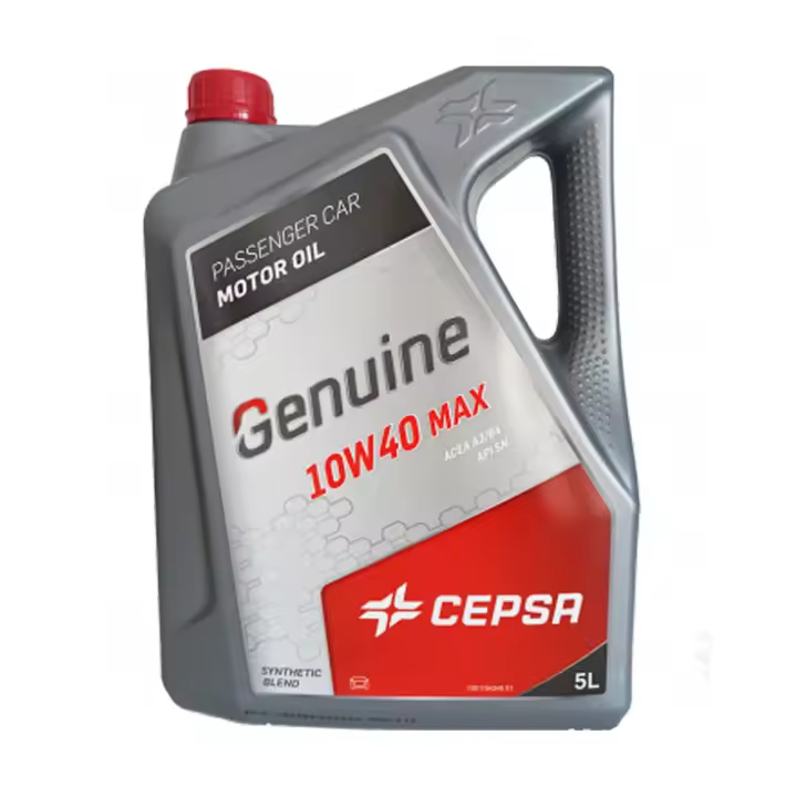 CEPSA GENUINE 10W40 MAX 5L - Lubricante semisintético para vehículos gasolina y diésel - 1