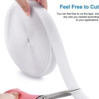 Cinta De Velcro Reutilizable Para El Hogar 1/5/25 Metros Ancho 20/25/30/50 Mm De Nylon Eco-amigable Resistente Al Calor Accesorios Para Costura DIY - details 4