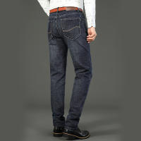 Wthinlee Jeans Para Hombre Negocios Casual Stretch Denim Azul Y Negro Trasero Recto Moda Primavera Verano Ropa De Marca - details 5