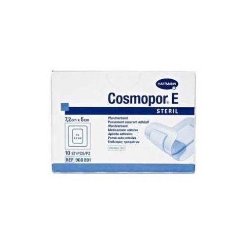 Cosmopor-E Aposito Esteril 7,2x5cm 10 Unidades