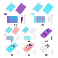 Kit De Pintura Diamante Con Organizador Y Cuchara Para Principiantes Herramientas De Dibujo DIY Con Tapa Y Caja De Almacenamiento Para Decoración De Mariposa - details 4