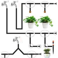 50pcs Conectores De Barba Para Riego Jardín Maceta Conexiones De Tubería 4/7mm Accesorios De Jardín De Plástico PP - details 11