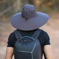 Gorro De Pesca Plegable Para Hombres Y Mujeres Protección UV Con Velo De Cuello Sombrero De Sol De Adulto Para Exterior Estilo Casual - details 31