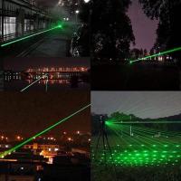 Puntero láser verde de larga distancia, linterna táctica de larga distancia con enfoque ajustable verde, interfaz USB, adecuada para interacción con mascotas/escalada/caza/reunión - details 5