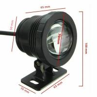 Lámpara De Foco LED RGB Impermeable Para Piscina Acuario Jardín Exterior 12V 110V 220V 15W Bombilla De Iluminación Subacuática Contemporánea ABS - details 3