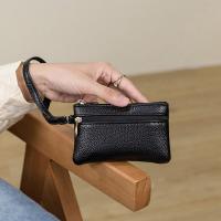 Monedero Y Portatarjetas De Moda Para Mujer Con Doble Cremallera Pequeño Y Portátil Estampado De Cocodrilo 2024 Nuevo - details 3
