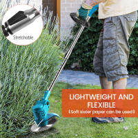 Cortacésped eléctrico inalámbrico Cortador de hierba Cortador de longitud ajustable Herramientas de jardinería doméstica Apto para Makita 18V Batería - details 0