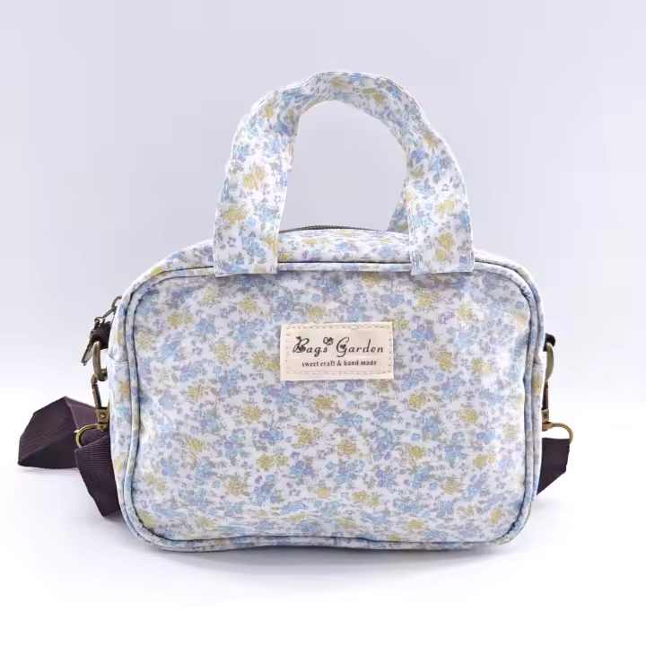 Bagsgarden - Bolso de Mano Bandolera Estampado Floral - 1