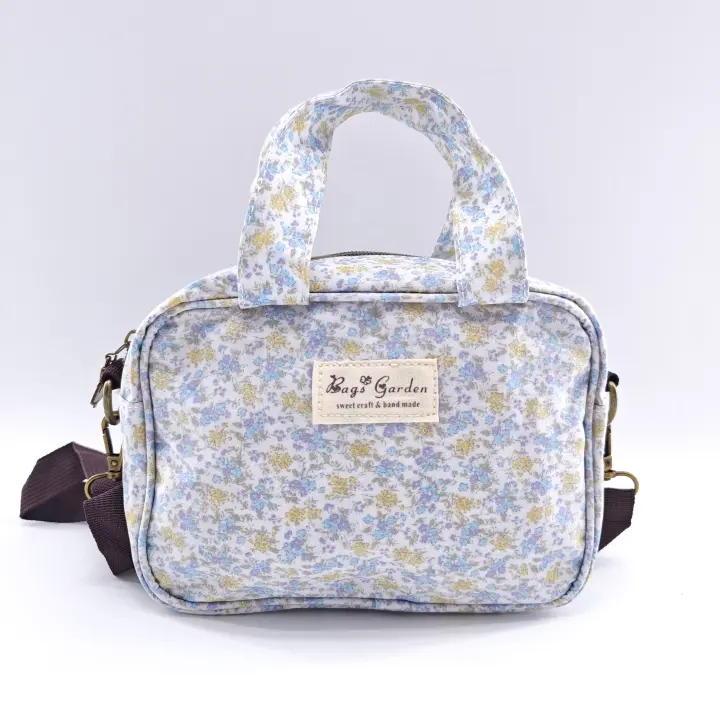 Bagsgarden - Bolso de Mano Bandolera Estampado Floral - 1