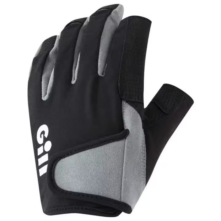 Gill Guantes Deckhand Negro,Gris Unisex Adulto - 1