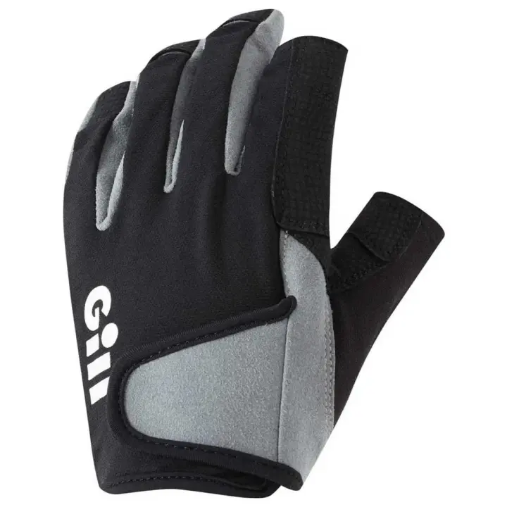 Gill Guantes Deckhand Negro,Gris Unisex Adulto - 1
