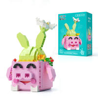 Bloques De Construcción Para Jardín Arbolito Eterno DIY Kit De Oficina Romántico Para Niñas Bloques Pequeños De Plástico ABS Compatible Con Lego Sin Batería Originales De China - details 11