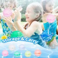 Bolas De Agua Reutilizables Magnéticas Para Piscina Bala De Agua Recargable Bomba De Agua Self-Sealing Para Niños Juguete De Natación - details 10