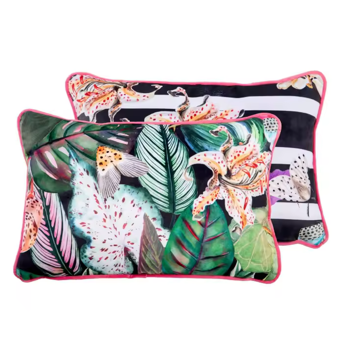 Cojín Adda Home Costa Rica Velvet 45x13x30 Cm Decorativo y Cómodo - 1