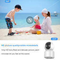 Cámara IP WiFi PEGATAH 5MP Con Detección De Humanos Y Zoom Digital 10x Batería Integrada Vigilancia De Seguridad Doméstica PTZ HD Monitoreo Del Bebé - details 11