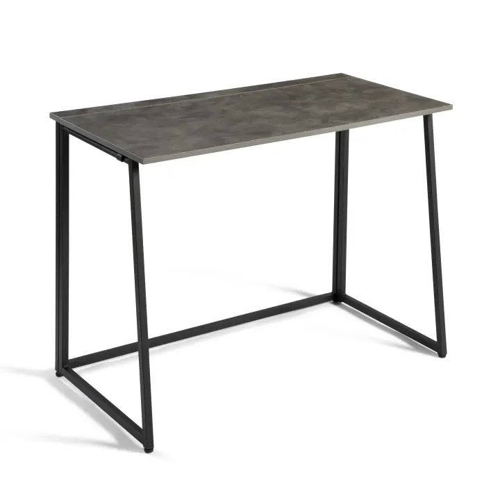 DUPI Escritorio Plegable para Ordenador PRACTIC  – Mesa de 100x50 cm con Estructura Metálica, Diseño Moderno y Compacto - 1