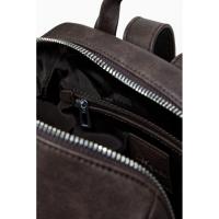 Bolsos sport de mujer DESIGUAL WAKP22 6009 MOCHILA POKER FACE CHESTER MINI CHOCO 37297 25I - details 5