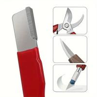 Afilador De Jardín 1 PC Tijeras De Podar Eléctricas Con Hoja Abierta Piedras De Afilar Para Frutas Y Árboles Herramienta De Jardinería - details 11