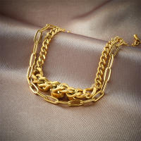 Pulsera De Acero Inoxidable 316L Con Numeros Romanos Y Zirconia Para Mujeres Y Niñas Pulsera De Cadena Multicapa Joyería De Muñeca Regalos Para Cumpleaños - details 8