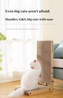 Juguete Para Gatos Madera Resistentes Al Desgaste Y Rasguños Poste De Entrenamiento Para Uñas Sofá Juego De Madera Para Gatos - details 11