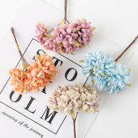 6Pcs Flores Artificiales De Seda Mini Carnations 11Cm Para Bodas Artesanía Wreath Accesorios Navidad DIY Decoración Del Hogar Scrapbooking - details 11