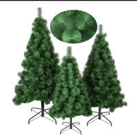 Árbol de Navidad, Árbol de Navidad Artificial, Material PVC Aguja de Pino, Hogar Decoración para Navidad, Fácil Montaje - details 1