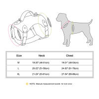 Harnés De Cuero PU Suave Para Perros Medianos Y Grandes Con Manija Ajustable Para Chihuahua Bulldog Vestido De Dama Para Mascotas - details 0