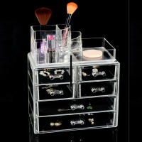 🔥 Organizador Modular Transparente con Espejo ✨ - Caja Multiusos para Cosméticos, Joyas y Oficina (Acrílico PS, Cajones Apilables) - ¡Envío Express desde Madrid! - details 11