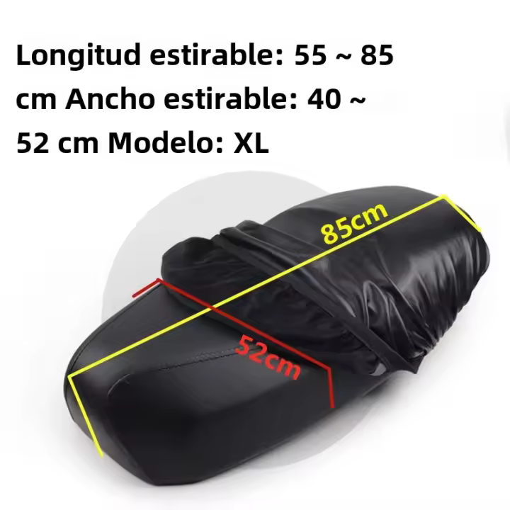 Cubierta De Asiento De Motocicleta Impermeable Y Antipolvo Protector De Silla Para Scooter Motorbike Accesorios De Motocicleta - 1