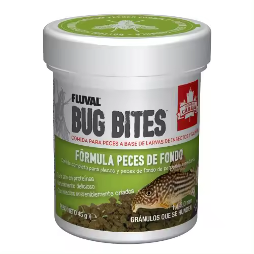 Fluval Bug Bites Plecos Grßnulos, 45g - 1